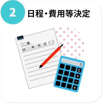 施工内容と料金の決定